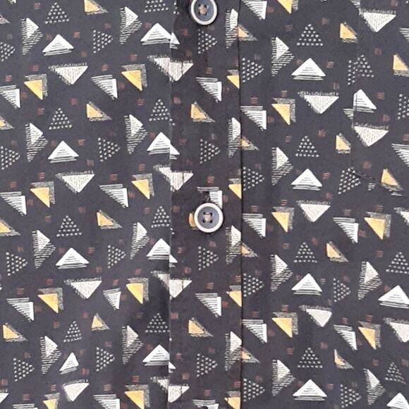 MBX Premium Goods navy button up shirt - Picture 3 of 4